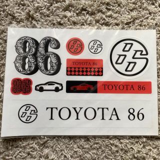 トヨタ(トヨタ)のトヨタ86 ステッカー(ステッカー)