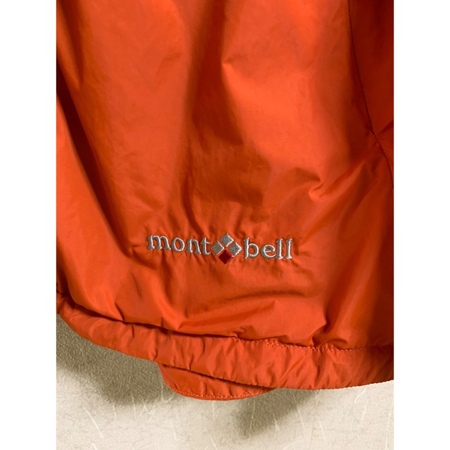 mont bell(モンベル)のモンベル クリマプラスメッシュ ライトシェル アウタージャケット オレンジ L スポーツ/アウトドアのアウトドア(登山用品)の商品写真