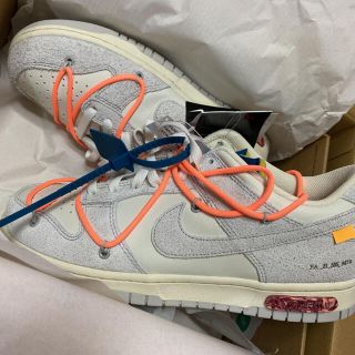 オフホワイト(OFF-WHITE)のOFF-WHITE × NIKE DUNK Virgil abloh(スニーカー)