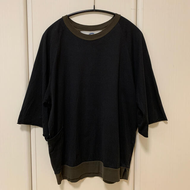 SUNSEA(サンシー)のsunsea 18aw treak's t BK/Olive Drab メンズのトップス(Tシャツ/カットソー(半袖/袖なし))の商品写真