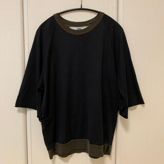 サンシー(SUNSEA)のsunsea 18aw treak's t BK/Olive Drab(Tシャツ/カットソー(半袖/袖なし))