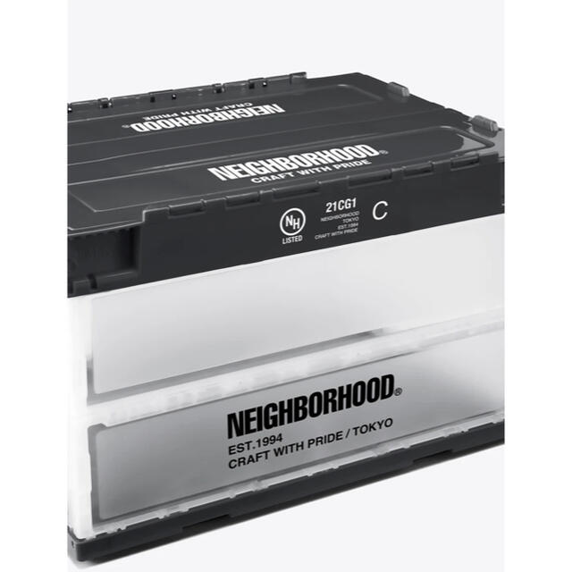 NEIGHBORHOOD(ネイバーフッド)のNEIGHBORHOOD CI / P-FOLDING CONTAINER 2個 インテリア/住まい/日用品の収納家具(ケース/ボックス)の商品写真