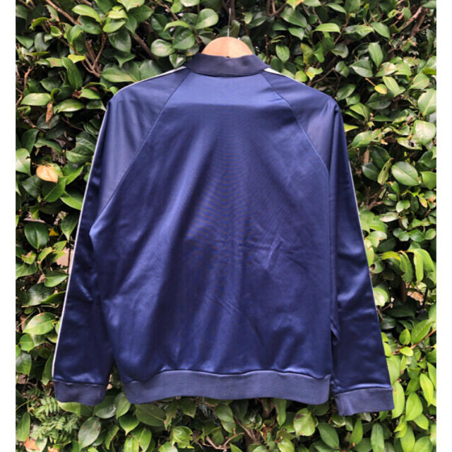 80s USA製 adidas トラックジャケット ATP ジャージ 白×紺