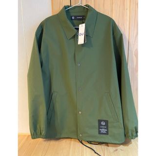 アンダーカバー(UNDERCOVER)のGU×UNDERCOVER コーチジャケット　DARK GREEN XL(ナイロンジャケット)