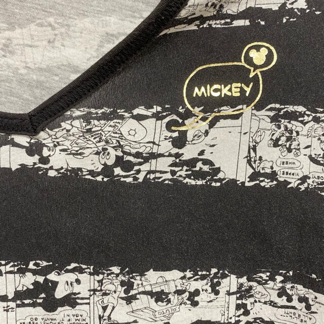 UNIQLO(ユニクロ)のミッキー 変形チュニック Tシャツ M ボーダー レディースのトップス(チュニック)の商品写真