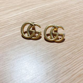 グッチ(Gucci)のグッチ Gucci ピアス　ゴールド　刻印あり(ピアス)