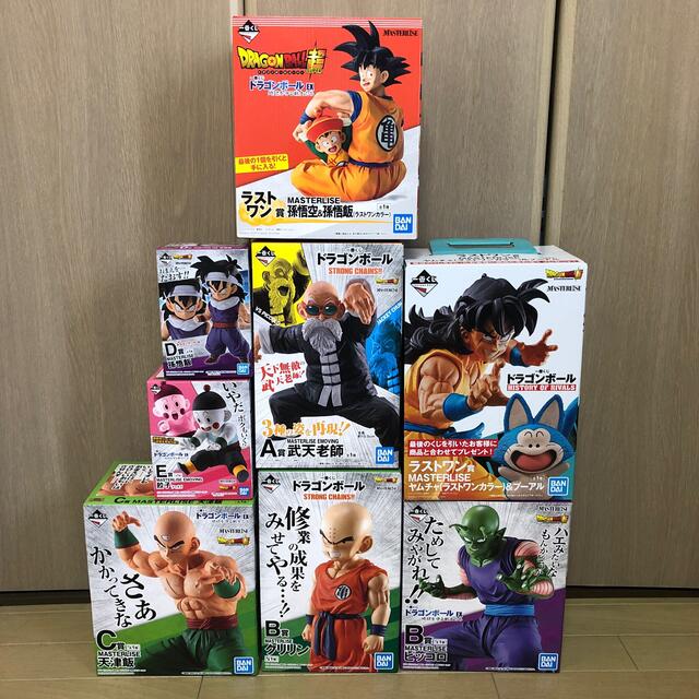 国産】 BANDAI - 一番くじ ドラゴンボールフィギュア8点セット 国産】 BANDAI - 一番くじ ドラゴンボールフィギュア8点セット