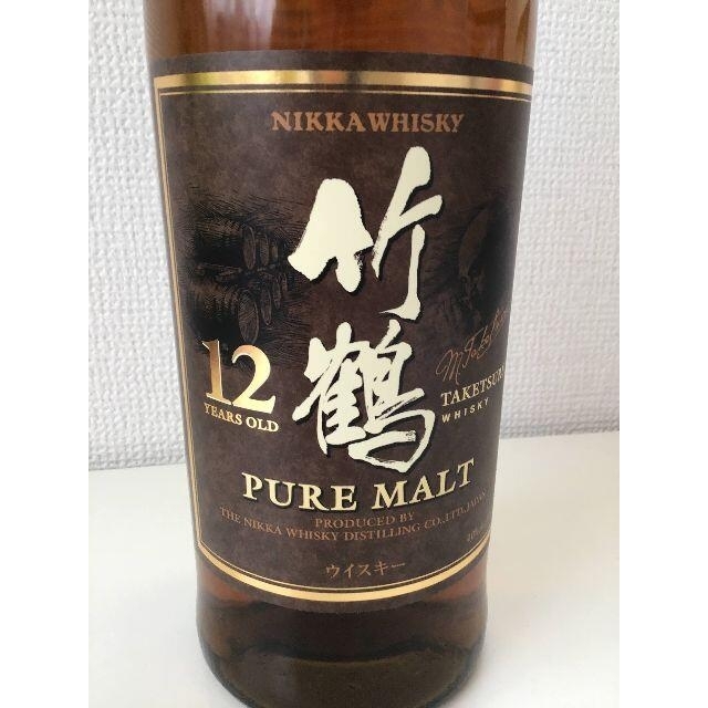 ニッカウイスキー　竹鶴　12年　ピュアモルト 700ml 40%