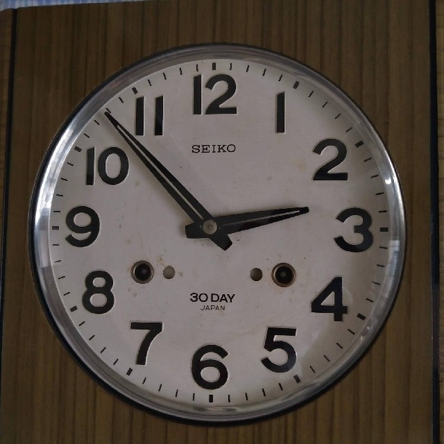 SEIKO - セイコー30DAY ゼンマイ式振り子時計の通販 by 淑 SEIKO - セイコー30DAY ゼンマイ式振り子時計の通販 by 淑
