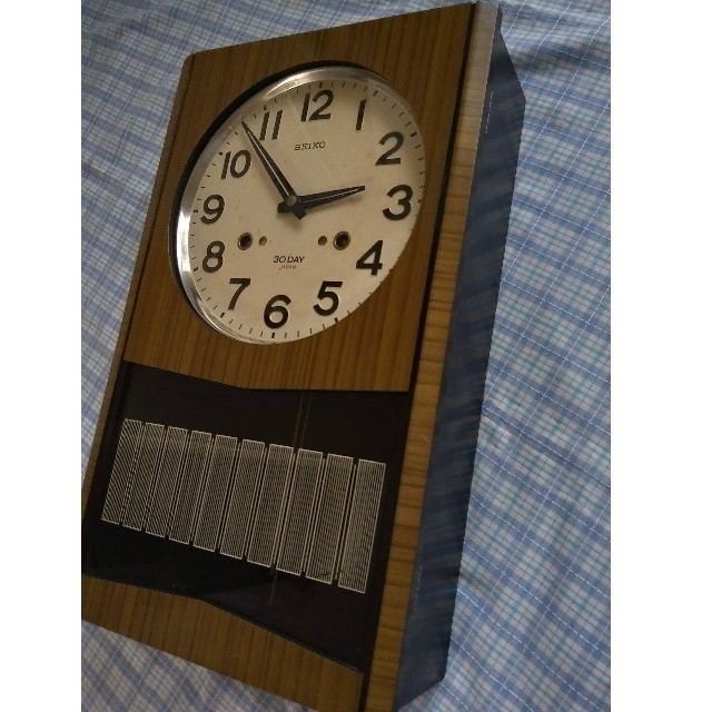 SEIKO(セイコー)のセイコー30DAY　ゼンマイ式振り子時計 インテリア/住まい/日用品のインテリア小物(掛時計/柱時計)の商品写真