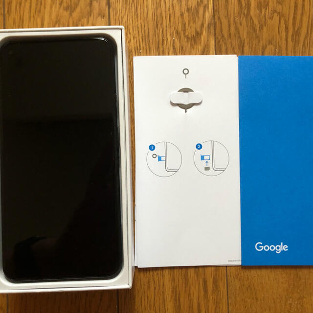Google Pixel(グーグルピクセル)のGoogle Pixel5 美品 simロック解除済 スマホ/家電/カメラのスマートフォン/携帯電話(スマートフォン本体)の商品写真