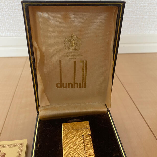 Dunhill(ダンヒル)のdunhill ライター ゴールド ジャンク メンズのファッション小物(タバコグッズ)の商品写真