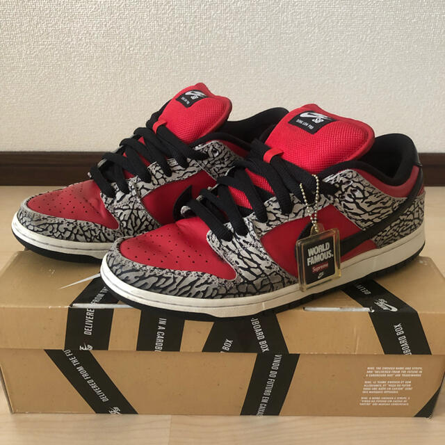 Nike dunk low sb supreme us8.5