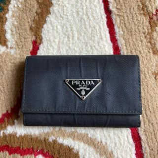 プラダ(PRADA)のプラダ　キーケース　黒　PRADA  キーホルダー(キーケース)