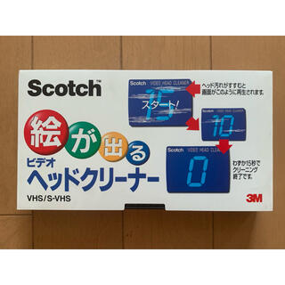 Scotch VHS 乾式 ビデオヘッドクリーナー(その他)