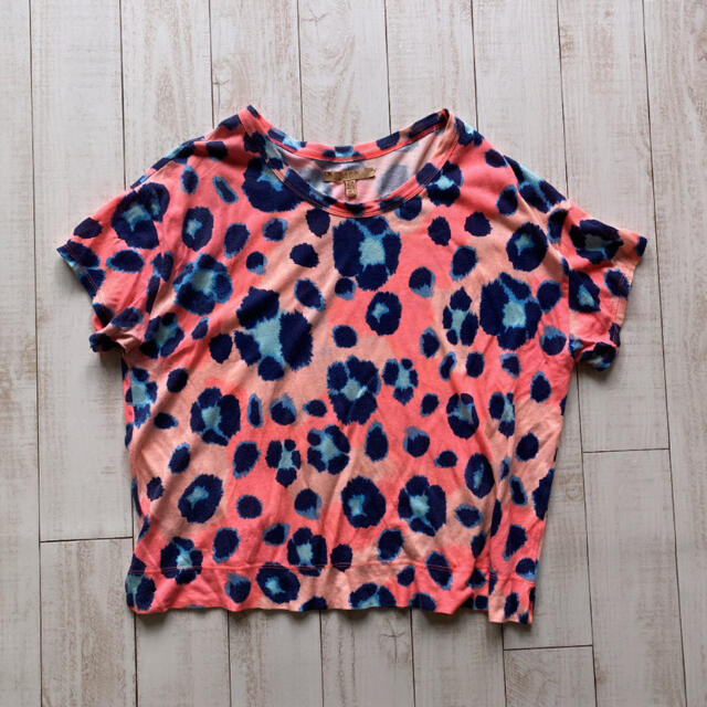 ZARA(ザラ)のzara レオパード Tシャツ レディースのトップス(Tシャツ(半袖/袖なし))の商品写真