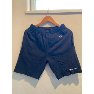 チャンピオン(Champion)の【サイズM】チャンピオン ショートパンツ　黒　ブラック(ショートパンツ)