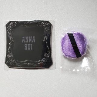 アナスイ(ANNA SUI)のアナスイANNA SUIシルキーパウダーファンデーション01ライトベージュ&パフ(ファンデーション)