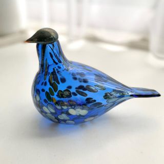 イッタラ(iittala)のイッタラ  バード　ブルー　フィンランド独立100周年記念(置物)