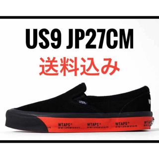 ダブルタップス(W)taps)のWTAPS × VANS OG CLASSIC SLIP-ON LX BLACK(スニーカー)