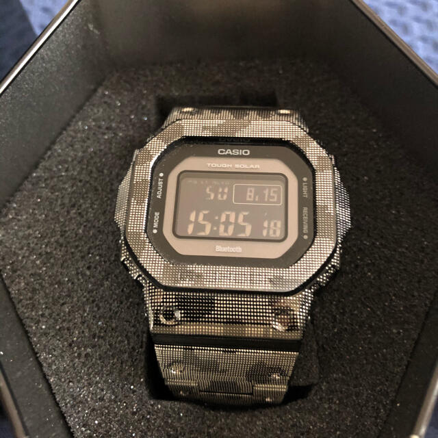 G-SHOCK(ジーショック)のGW-B5600BC-1B 電波ソーラー スマートフォンリンク メンズの時計(腕時計(デジタル))の商品写真