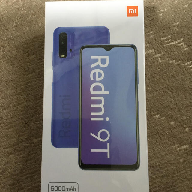 Redmi 9T グレー　新品未開封スマートフォン/携帯電話