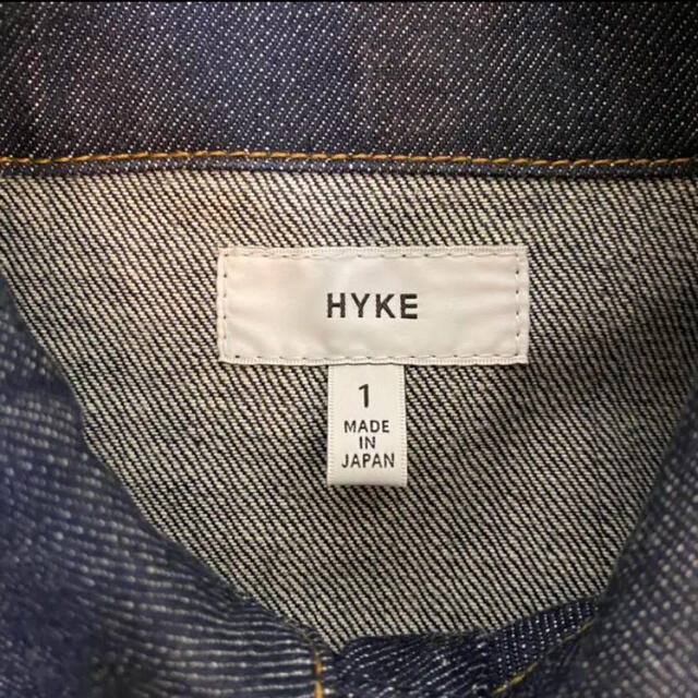 HYKE(ハイク)のHYKE デニムジャケット type3 TIGHT FIT レディースのジャケット/アウター(Gジャン/デニムジャケット)の商品写真