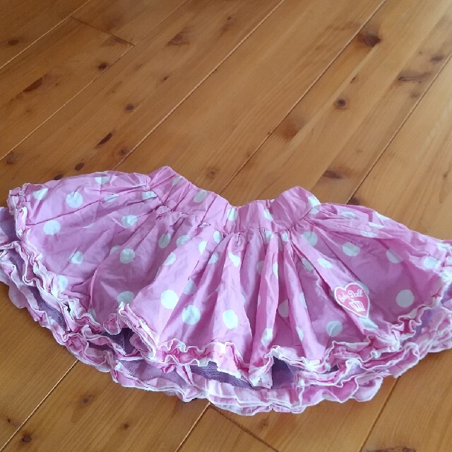 BABYDOLL(ベビードール)のベビードール スカート110 キッズ/ベビー/マタニティのキッズ服女の子用(90cm~)(スカート)の商品写真