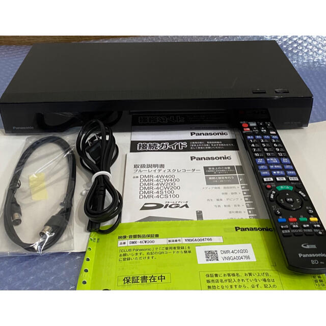 Panasonic - パナソニック 2TB ブルーレイレコーダー 4Kチューナー DMR