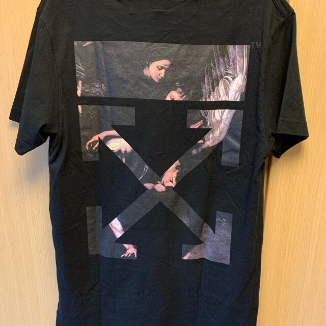 正規 20SS OFF-WHITE オフホワイト カラヴァッジョ Tシャツ