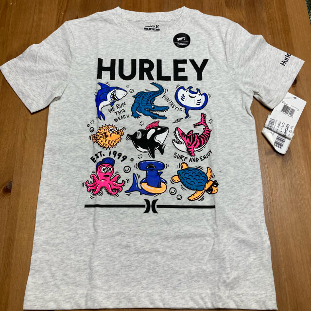 Hurley(ハーレー)のHurley ハーレー ハーレイ 子供 kids Tシャツ 半袖 海外限定 M キッズ/ベビー/マタニティのキッズ服男の子用(90cm~)(Tシャツ/カットソー)の商品写真