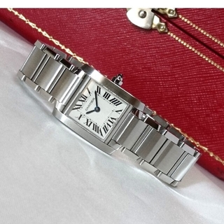 カルティエ(Cartier)の☆美品☆ OH済 カルティエ タンクフランセーズ レディース SM / 腕時計(腕時計)