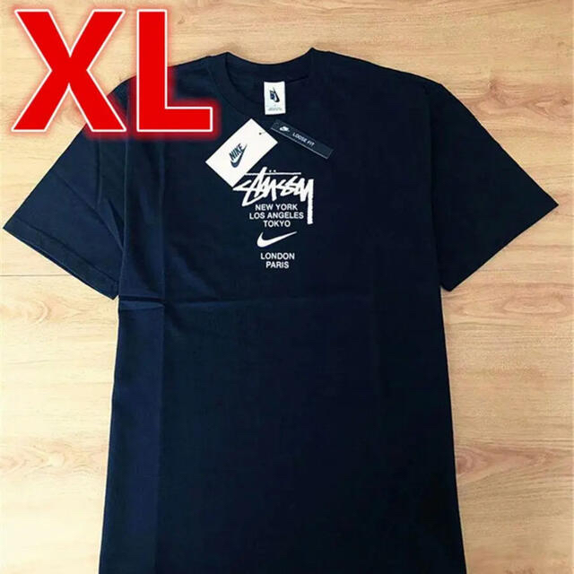 stussy NIKE コラボTシャツ 新品  Lサイズ