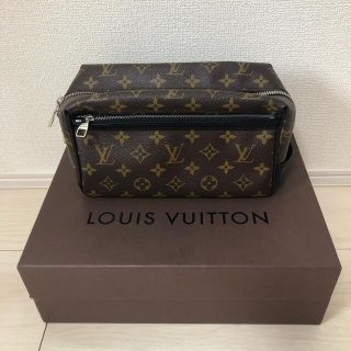 ルイヴィトン(LOUIS VUITTON)のモノグラム  マカサー  モノグラム  セカンド バッグ  レア  美品(セカンドバッグ/クラッチバッグ)