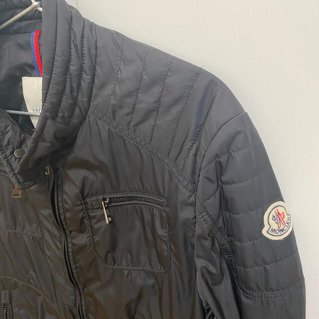 MONCLER(モンクレール)のモンクレール　ライダーズジャケット　美品　最終値下げ❗️ メンズのジャケット/アウター(ライダースジャケット)の商品写真