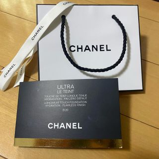 シャネル(CHANEL)のCHANEL 紙袋　リボン　試供品(ショップ袋)