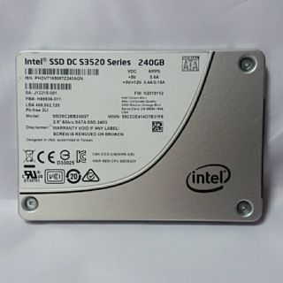 (たいぞお様専用) Intel SSD DC S3520 Series240GB(PCパーツ)