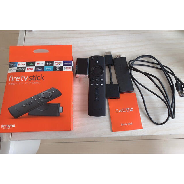 ★amazon fire tv stick★Alexa対応音声認識リモコン付属 スマホ/家電/カメラのテレビ/映像機器(映像用ケーブル)の商品写真