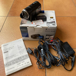 ソニー(SONY)のSONY デジタルHDビデオカメラ HDR-CX590V ボルドーブラウン(ビデオカメラ)