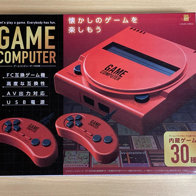 ファミリーコンピュータ(ファミリーコンピュータ)のゲームコンピューター GAME COMPUTER  ゲーム機 エンタメ/ホビーのゲームソフト/ゲーム機本体(家庭用ゲーム機本体)の商品写真