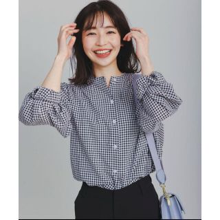 ザラ(ZARA)の値下げ【Basementonlineギンガムチェックシャツ】ブラックギンガム(シャツ/ブラウス(長袖/七分))