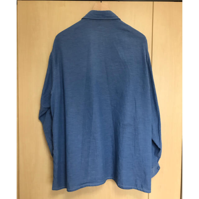 comoli 21ss ベタシャン cpoシャツ SAX サイズ2 | www.tspea.org