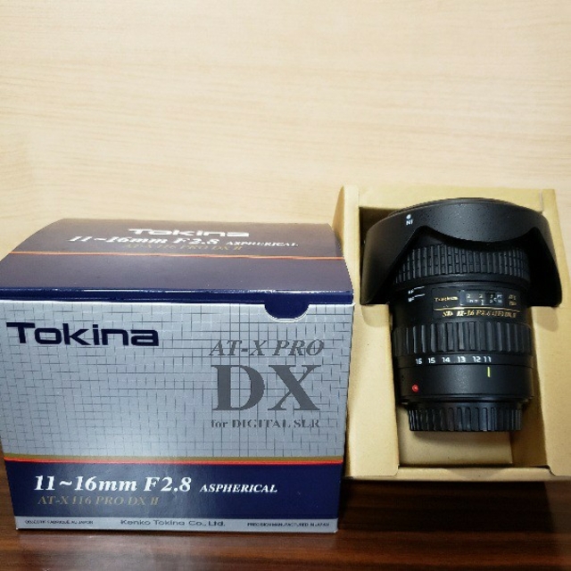 Kenko(ケンコー)の【ko様専用】Tokina AT-X 116 PRO DX Ⅱ スマホ/家電/カメラのカメラ(レンズ(ズーム))の商品写真