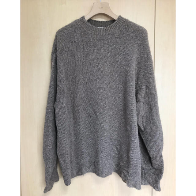 comoli 20aw カシミヤクルーネックニット CASHMERE サイズ3