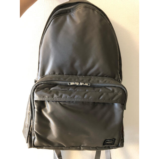 定価37,950円 PORTER TANKER DAYPACK リュック グレー