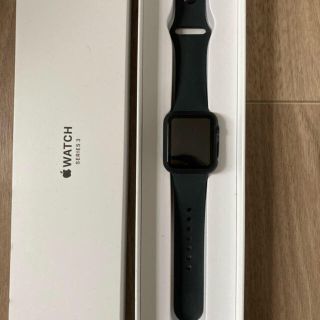 アップルウォッチ(Apple Watch)の【美品】Apple Watch Series 3 GPS アップルウォッチ(腕時計(デジタル))