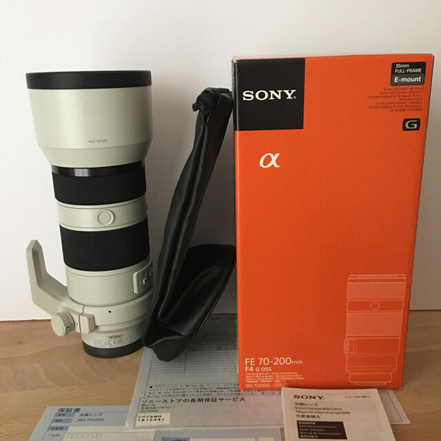 SONY SEL70200G 美品 防湿庫保管 温かい フィルター付 SONY SEL70200G 美品 防湿庫保管 温かい フィルター付