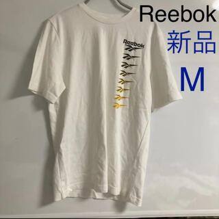 リーボック(Reebok)のReebok リーボック　Tシャツ　半袖　綿100% ホワイト　白　M 新品(Tシャツ/カットソー(半袖/袖なし))