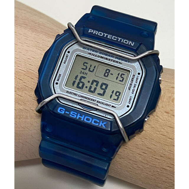 G-SHOCK(ジーショック)のG-SHOCK/スピード/DW-5600/波乗人/クリアブルー/限定/ビンテージ メンズの時計(腕時計(デジタル))の商品写真