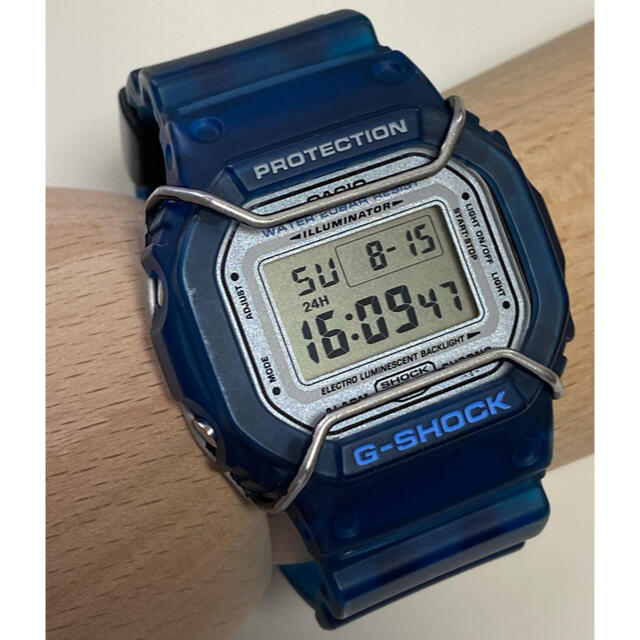 G-SHOCK(ジーショック)のG-SHOCK/スピード/DW-5600/波乗人/クリアブルー/限定/ビンテージ メンズの時計(腕時計(デジタル))の商品写真